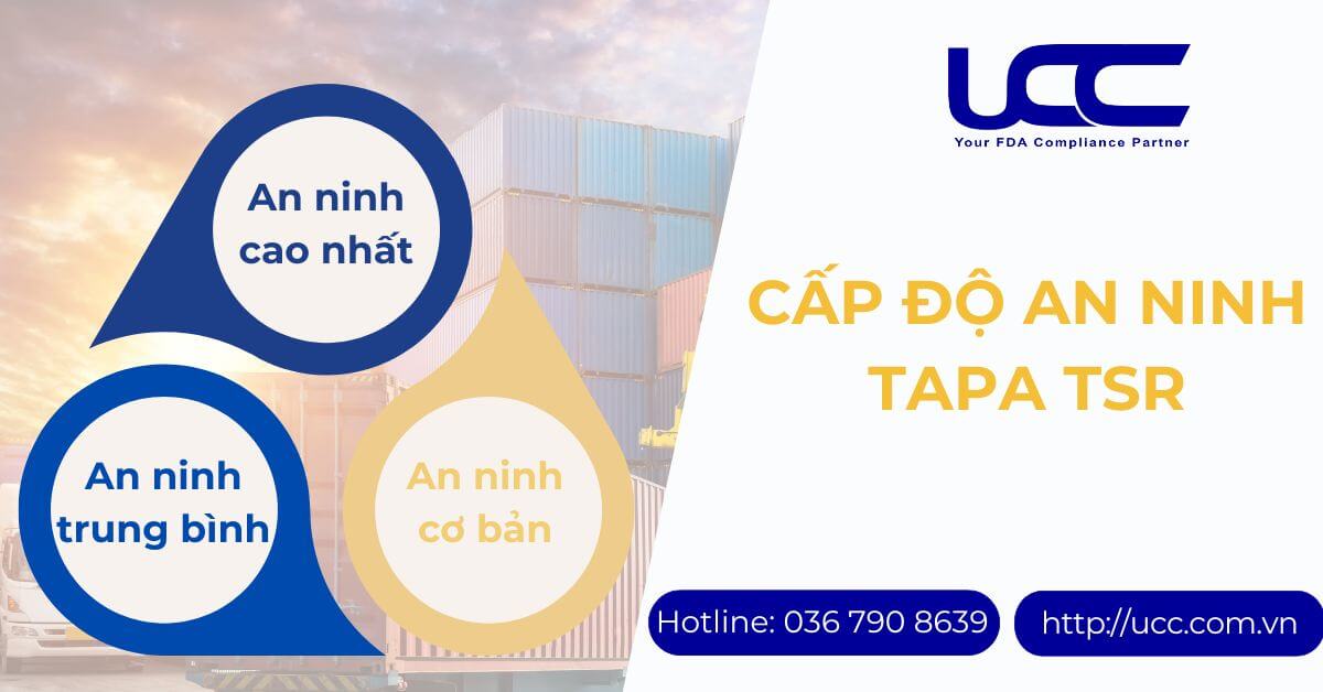 Phân loại các cấp độ an ninh vận tải TSR