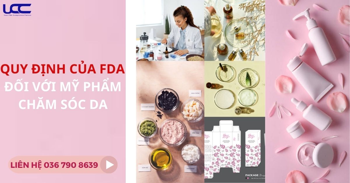 Quy định của FDA về mỹ phẩm chăm sóc da