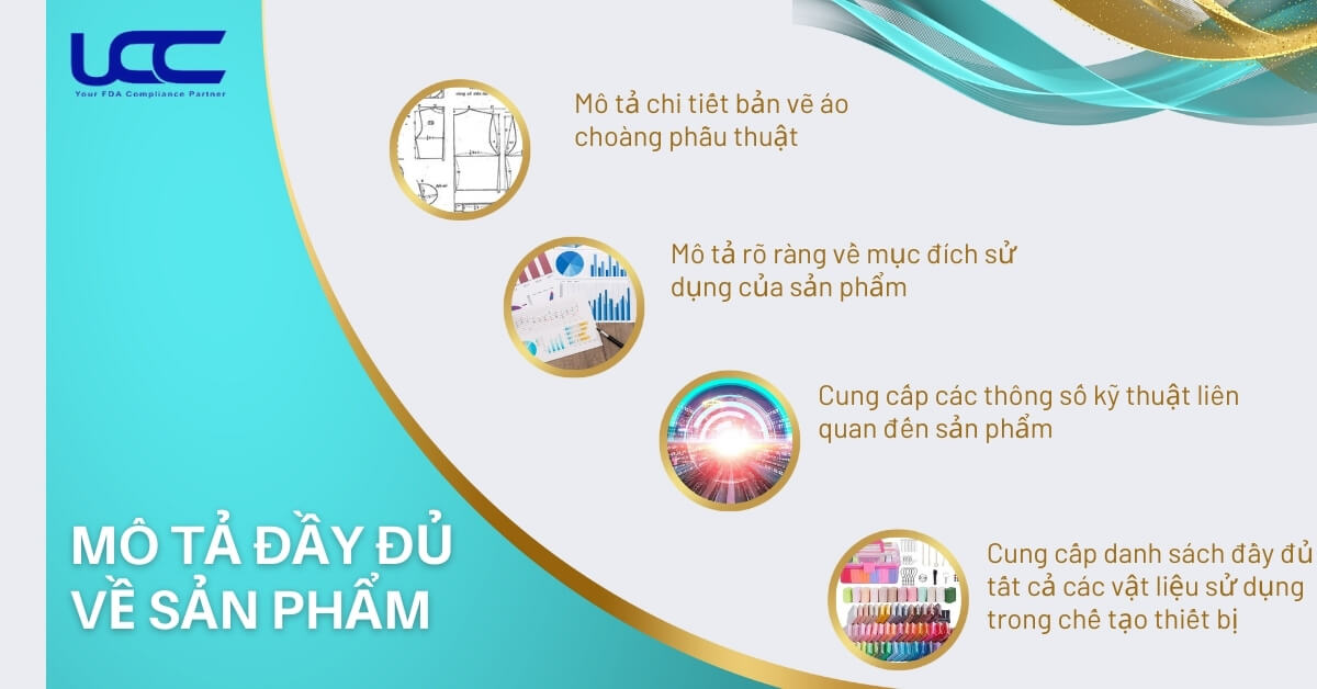 Mô tả chi tiết về sản phẩm áo choàng phẫu thuật