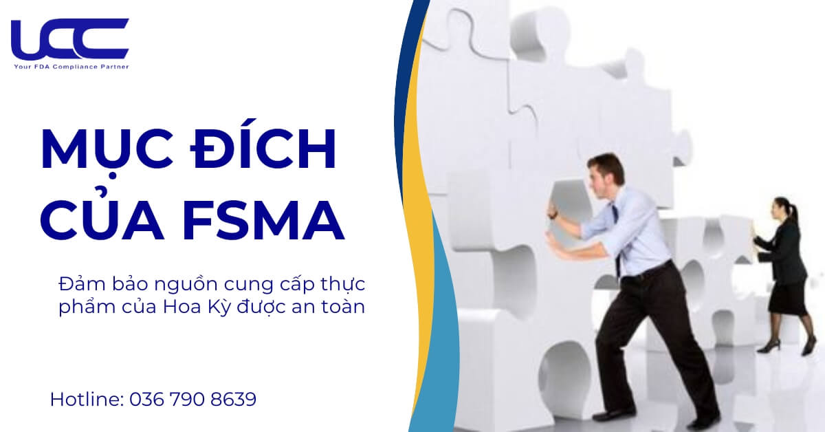 Mục đích của Luật Hiện đại hoá an toàn Thực phẩm