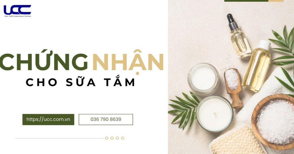 Chứng nhận FDA cho sữa tắm