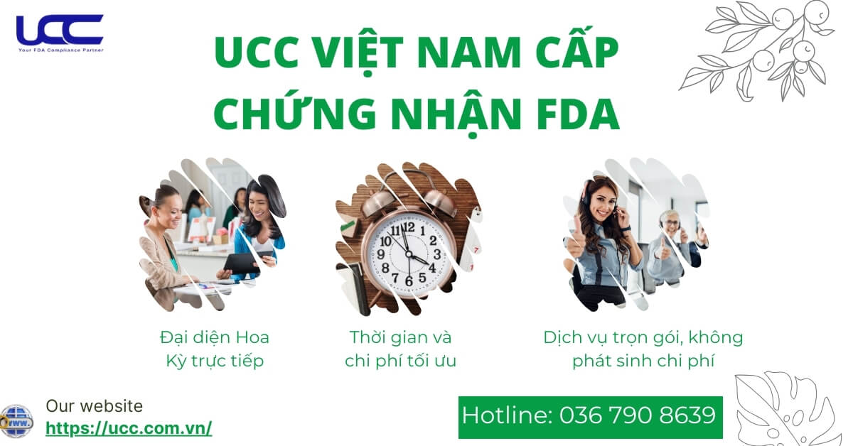 Ưu điểm khi đăng ký FDA tại UCC Việt Nam