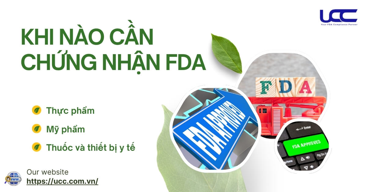 Đăng ký chứng nhận FDA cho các sản phẩm thực phẩm, mỹ phẩm, thuốc và trang thiết bị y tế