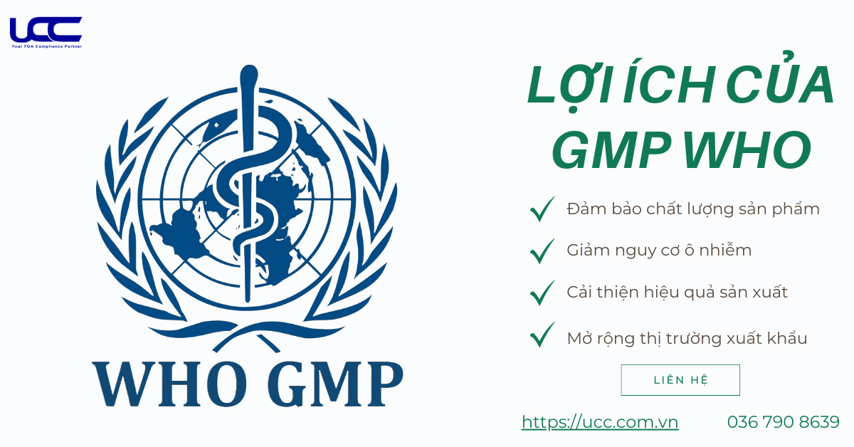 Lợi ích của GMP WHO