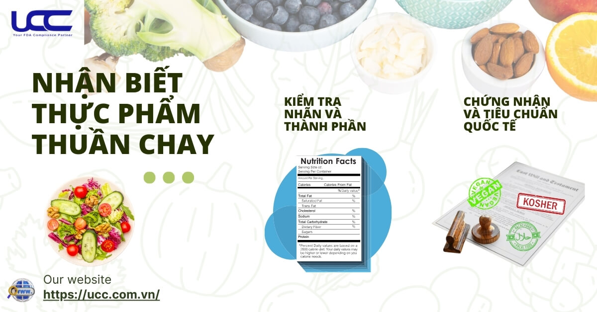 Làm thế nào xác định 1 sản phẩm thuần chay