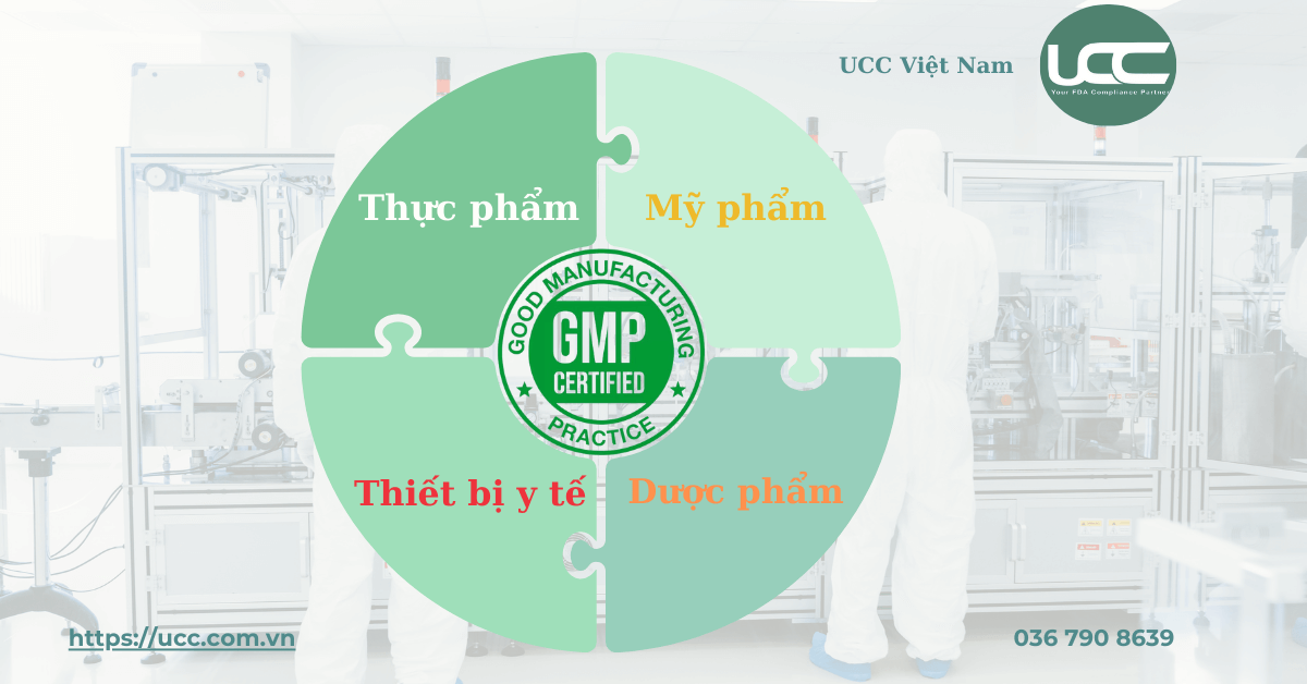 Nhóm nghành áp dụng GMP