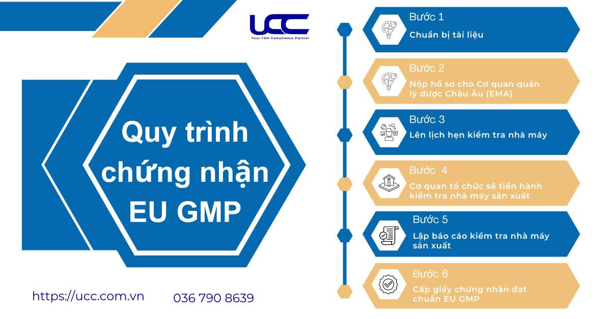 Tiêu chuẩn EU GMP- Thực hành sản xuất Thuốc Quy-trinh-chung-nhan-gmp