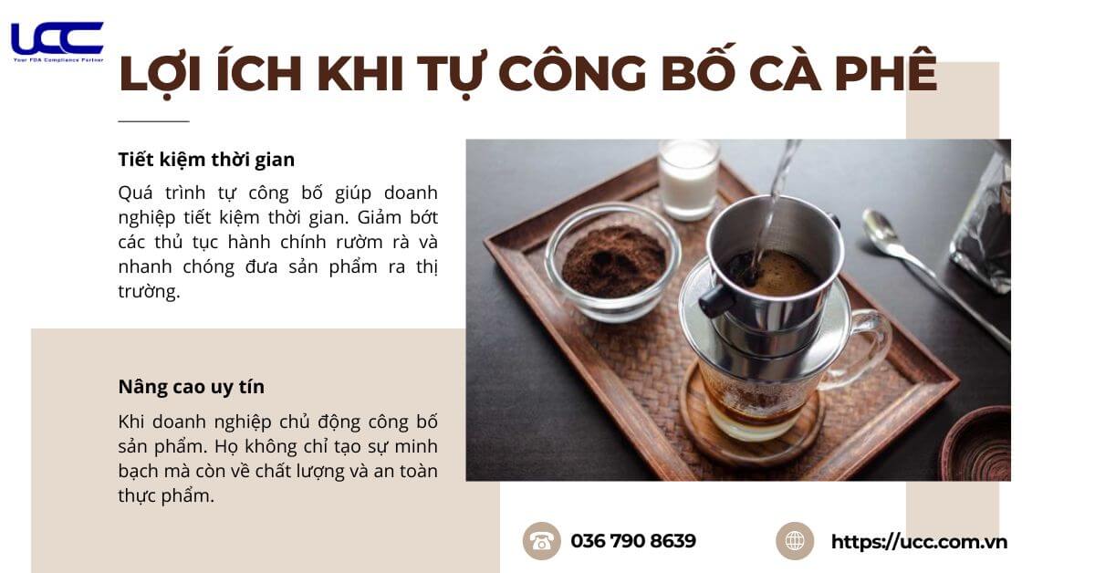 2 lợi ích chính khi tự công bố cà phê 