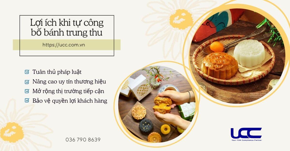 Tự công bố bánh trung thu giúp sản phẩm tìm kiếm được nhiều thị trường tiềm năng