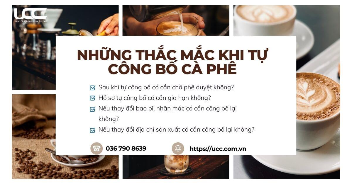 Những thắc mắc khi tự công bố cà phê