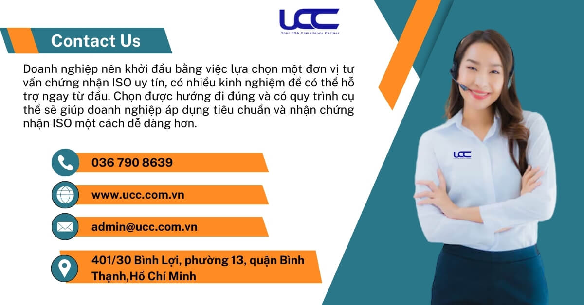 UCC Việt Nam tư vấn chứng nhận ISO nhanh chóng, chuyên nghiệp