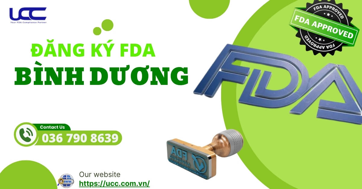 Dịch vụ đăng ký chứng nhận FDA tại Bình Dương