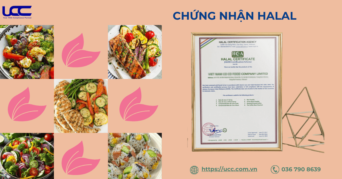 Mẫu chứng nhận Halal