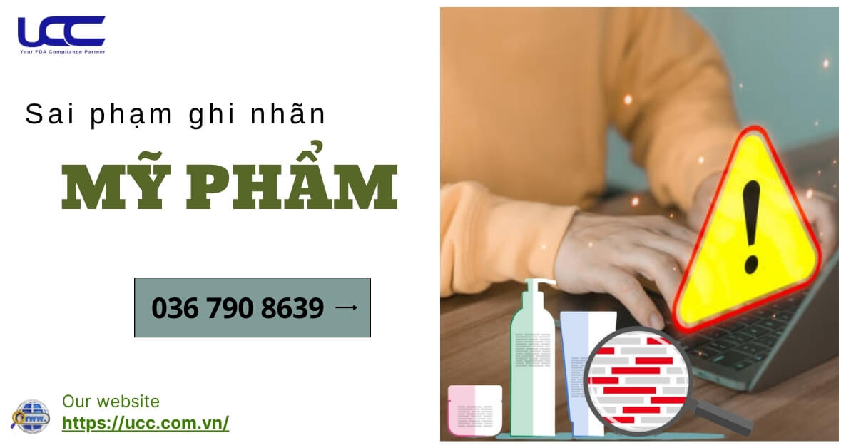 Sai phạm ghi nhãn mỹ phẩm thường gặp và cách khắc phục