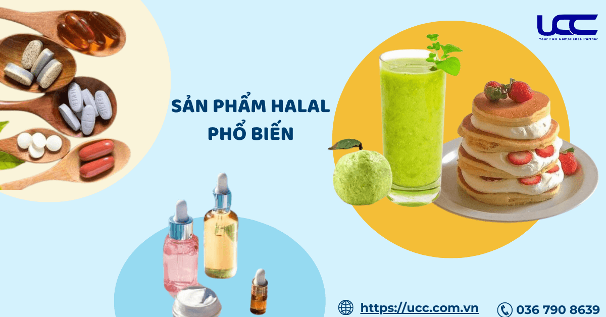 Sản phẩm Halal phổ biến