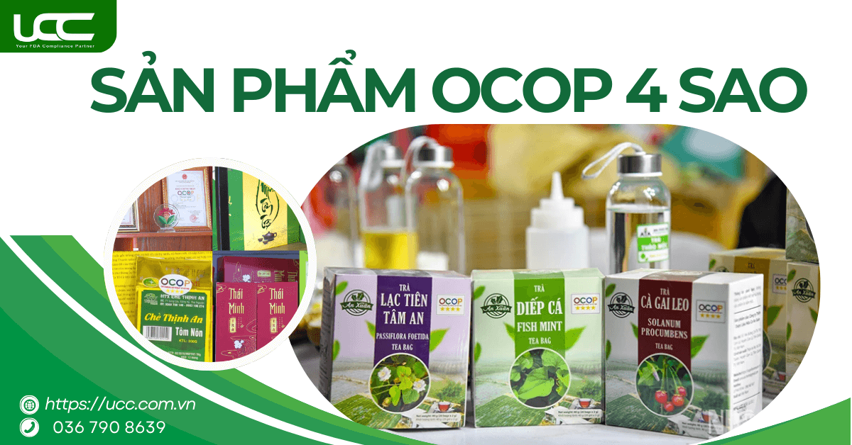 Sản phẩm đạt chuẩn OCOP 4 sao