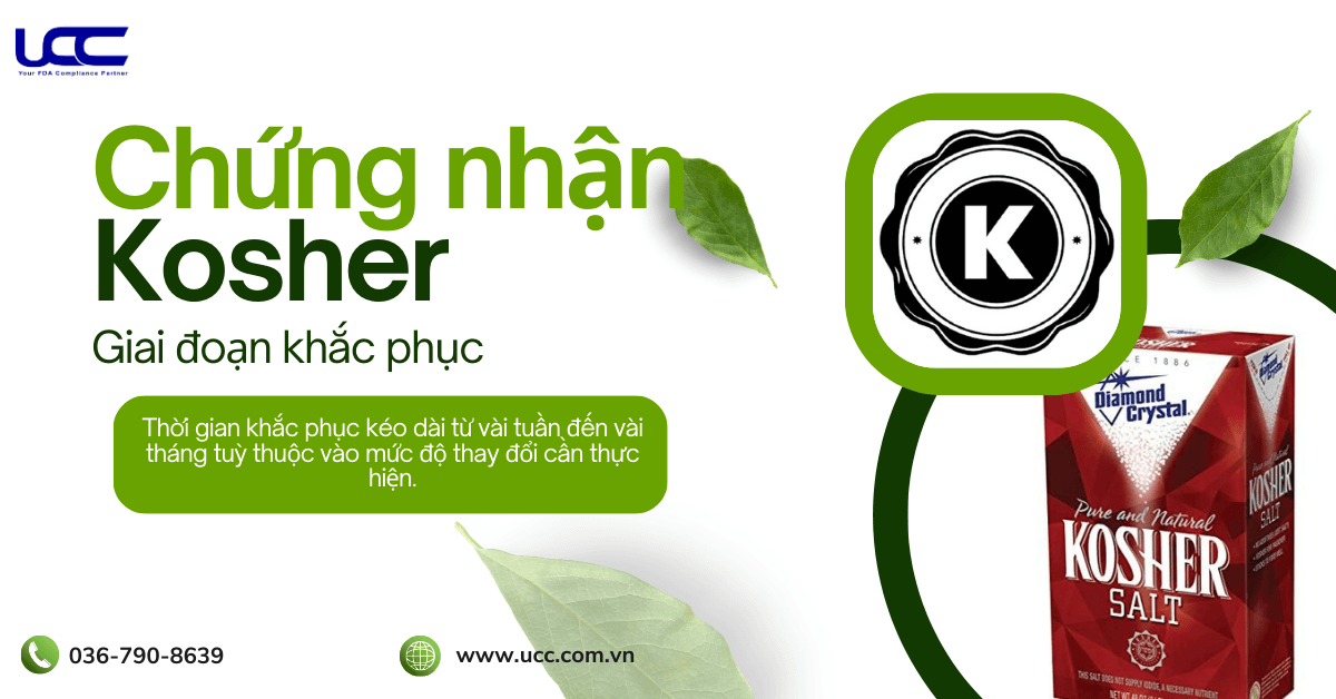 Cần điều chỉnh quy trình sản xuất, nguyên liệu,... để đáp ứng các yêu cầu Kosher