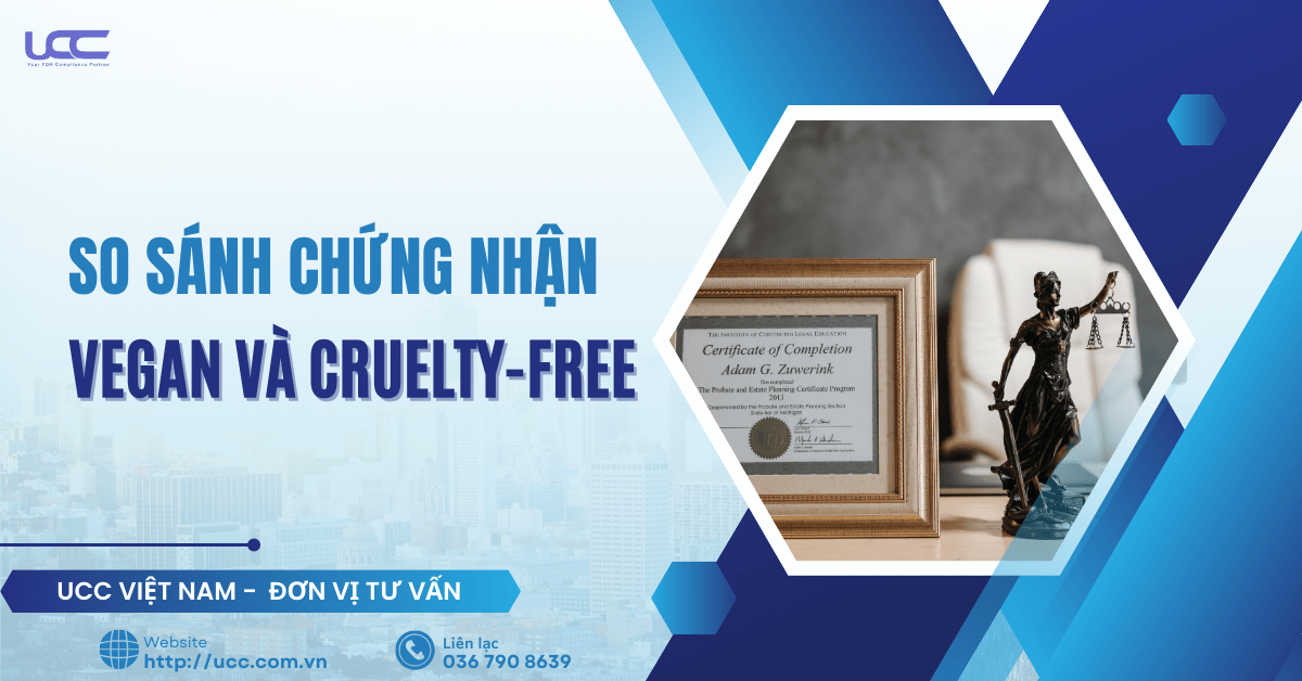 so sánh chứng nhận vegan và cruelty free