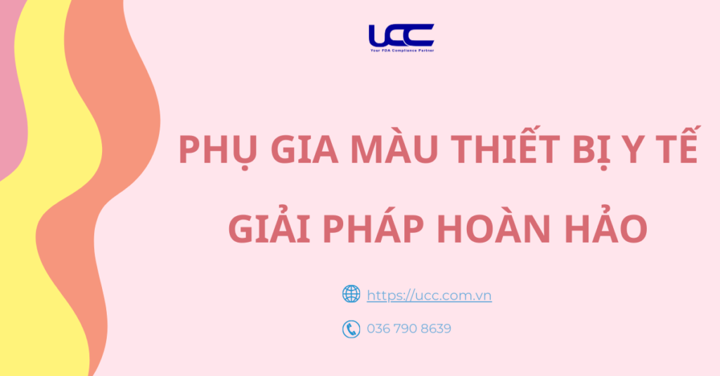 Phụ gia màu thiết bị Y tế