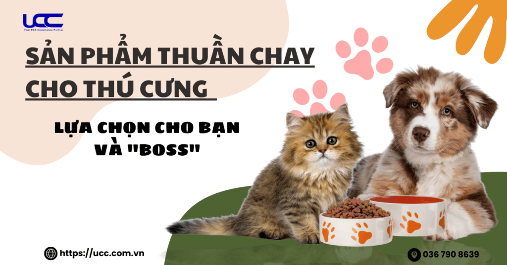 Sản phẩm thuần chay cho thú cưng