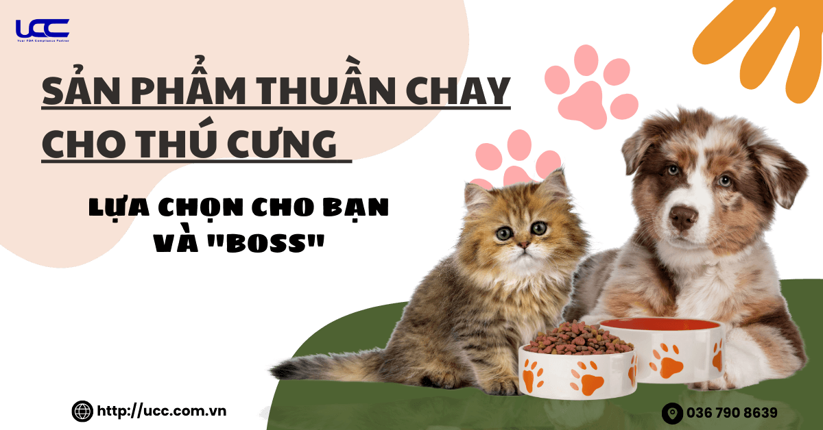 Sản phẩm thuần chay cho thú cưng - Lựa chọn cho bạn và 