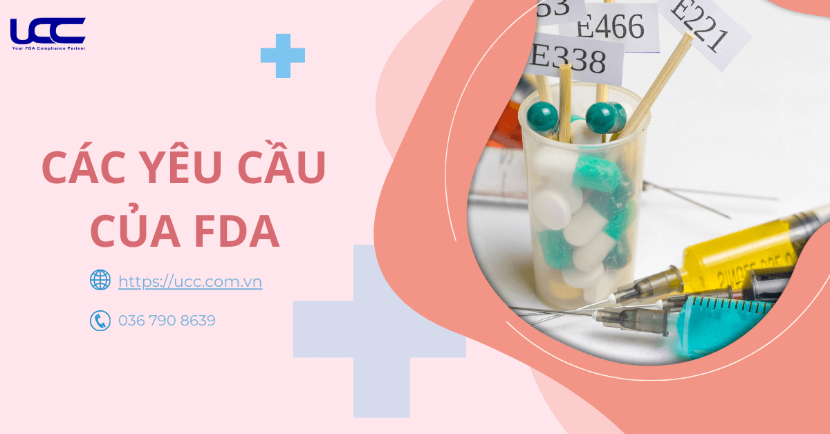 Các yêu cầu của FDA 