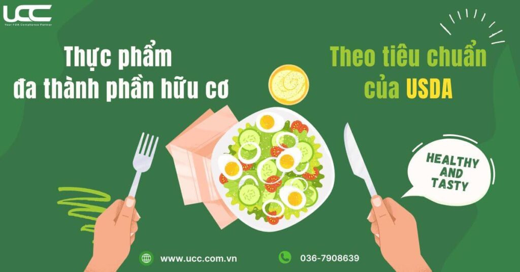 Thế nào là thực phẩm đa thành phần hữu cơ theo tiêu chuẩn của USDA?