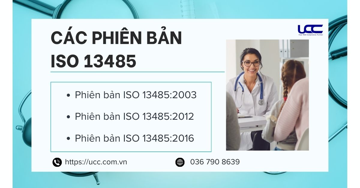 Các phiên bản ISO 13485