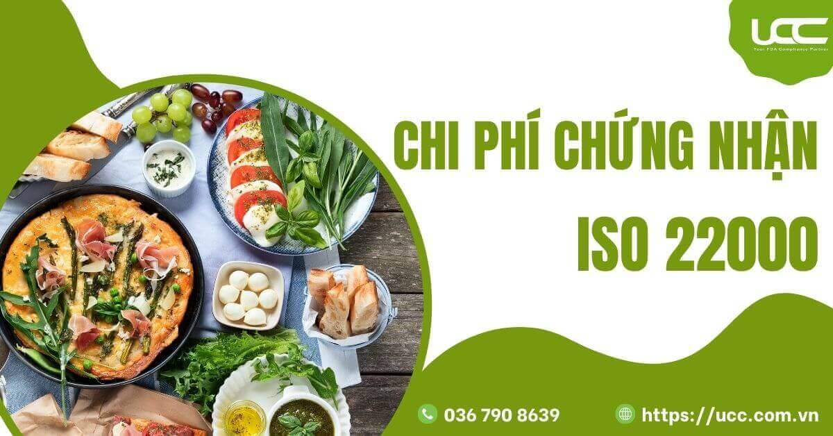 Chi phí chứng nhận ISO 22000