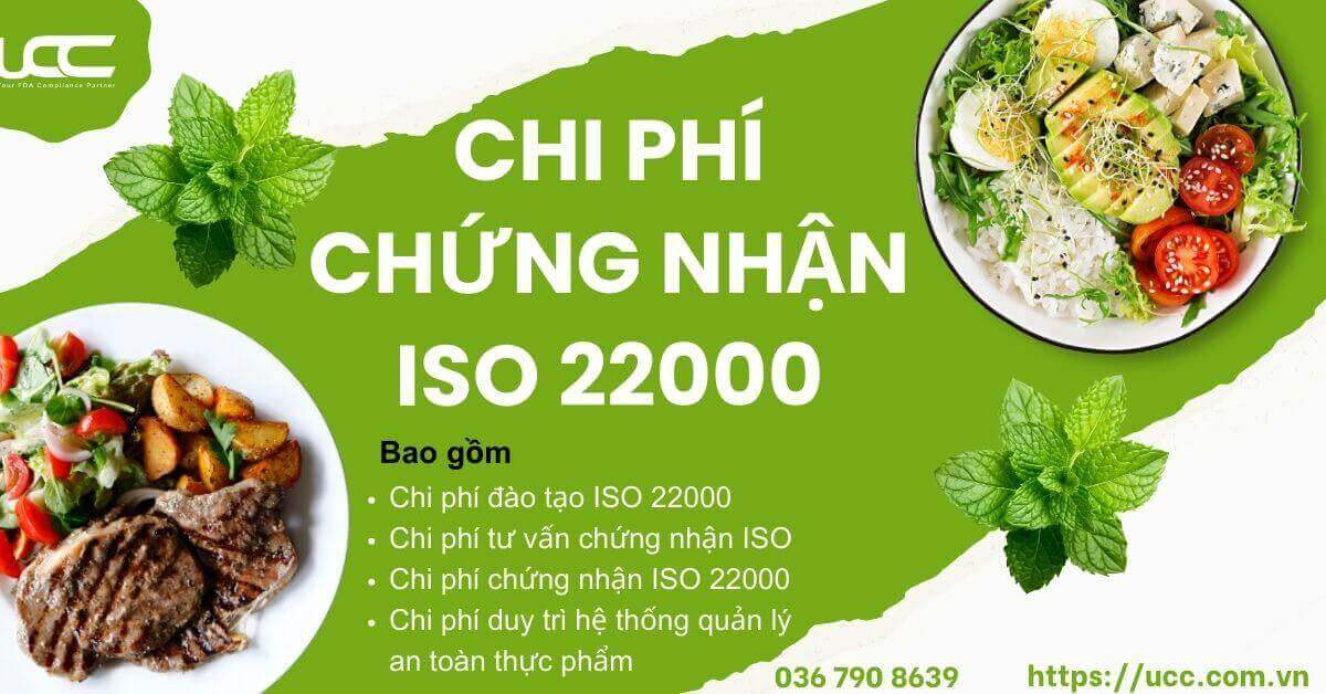 Chi phí đăng ký chứng nhận ISO 22000 bao gồm những gì?