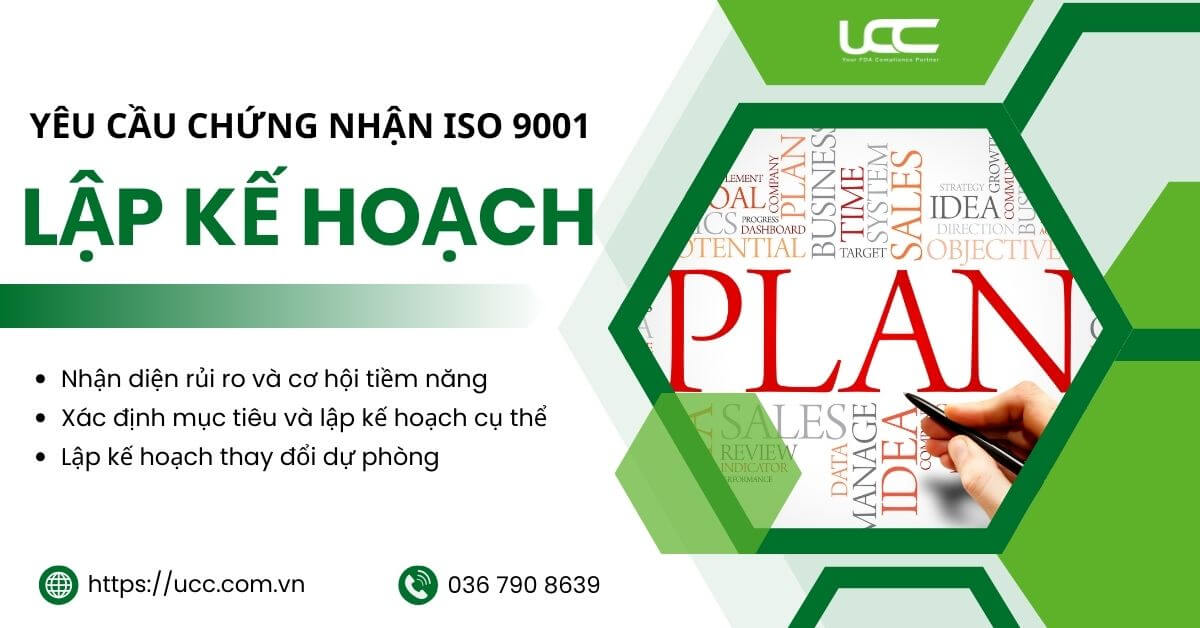 Yêu cầu của tiêu chuẩn ISO 9001 về Lập kế hoạch