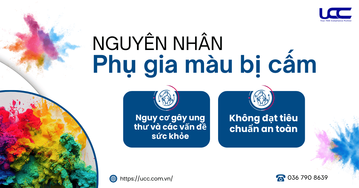 Nguyên nhân một số chất phụ gia màu mỹ phẩm bị cấm sử dụng 