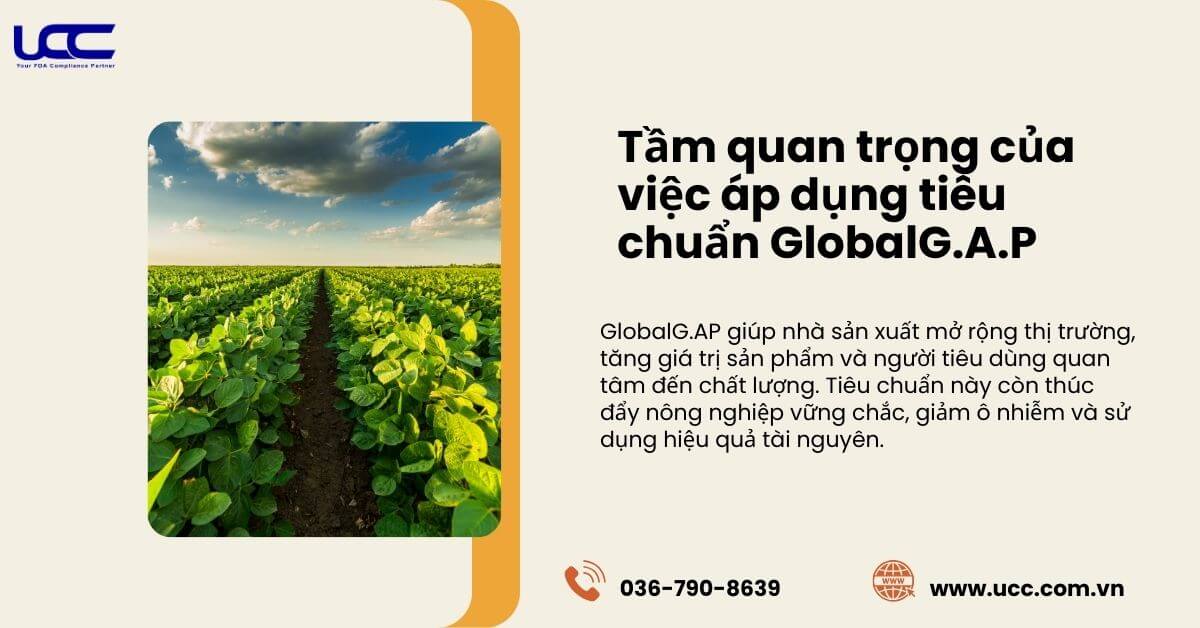 Áp dụng tiêu chuẩn GlobalG.A.P mang lại nhiều lợi ích cho doanh nghiệp