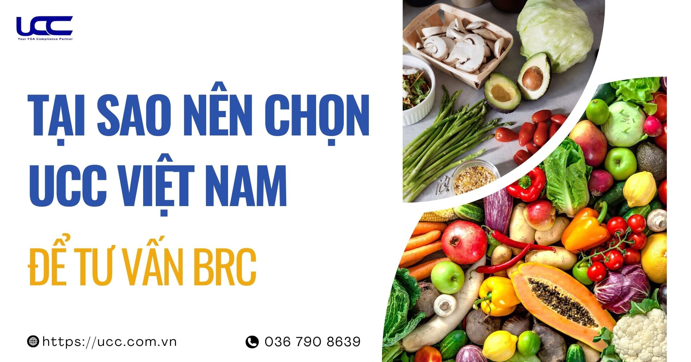 Tại sao nên chọn UCC Việt Nam để tư vấn BRC