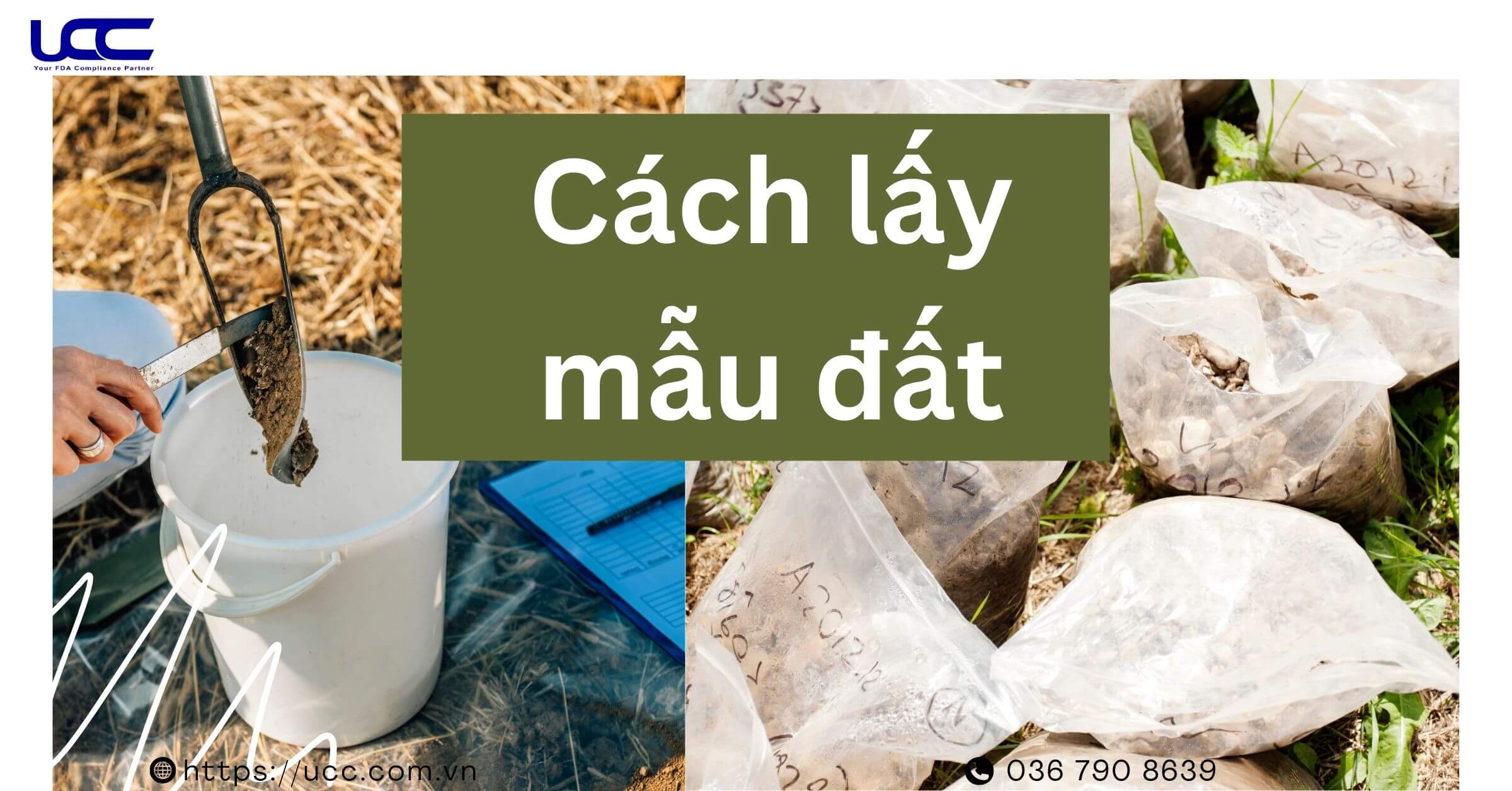 Cách lấy mẫu đất