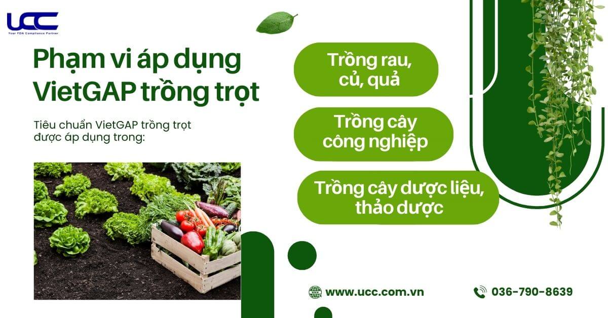 Phạm vi áp dụng của VietGAP trồng trọt