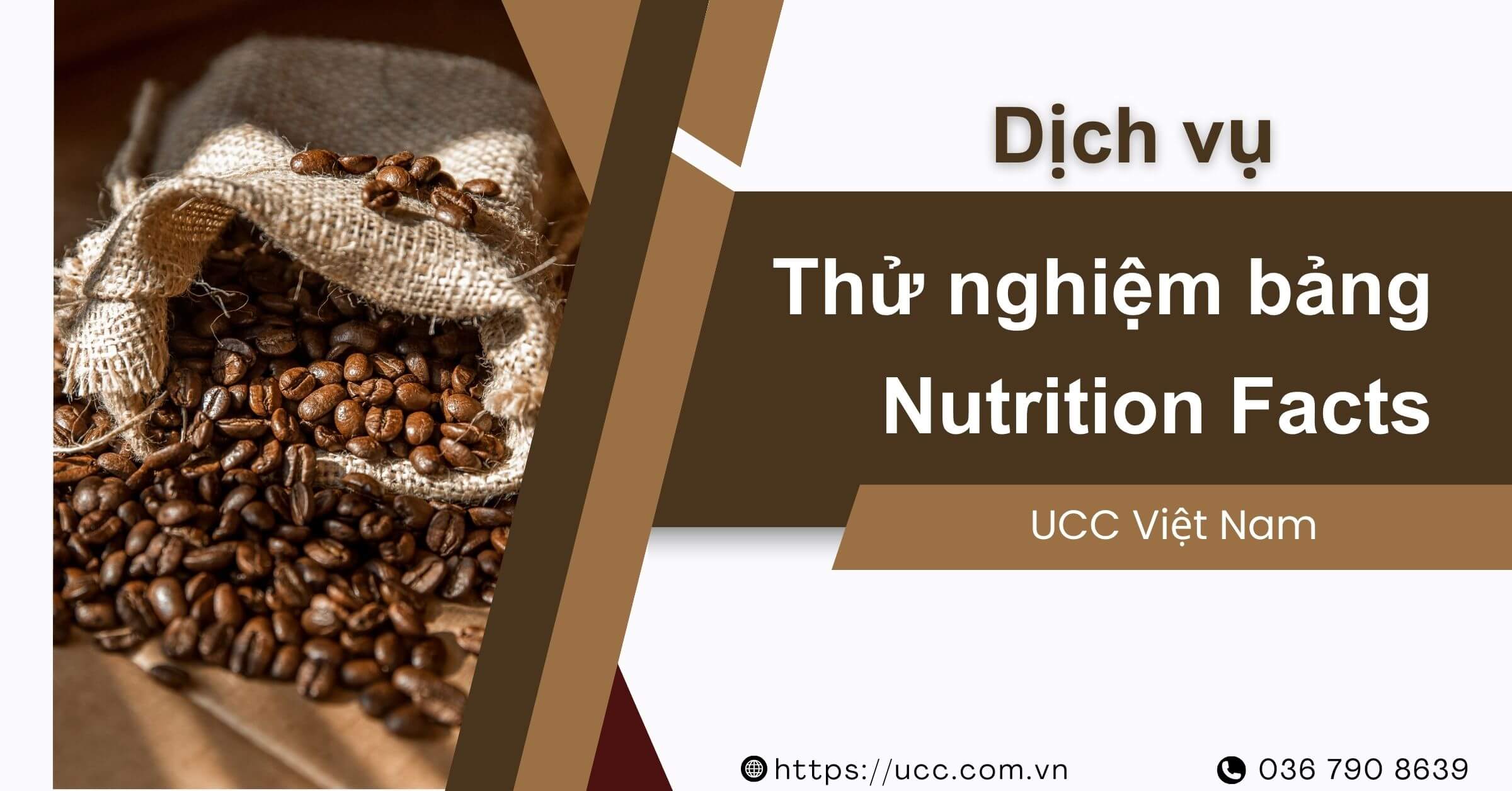 Dịch vụ thử nghiệm bảng Nutrition Facts cà phê