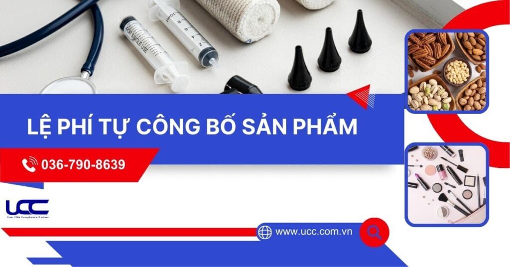 Lệ phí công bố sản phẩm