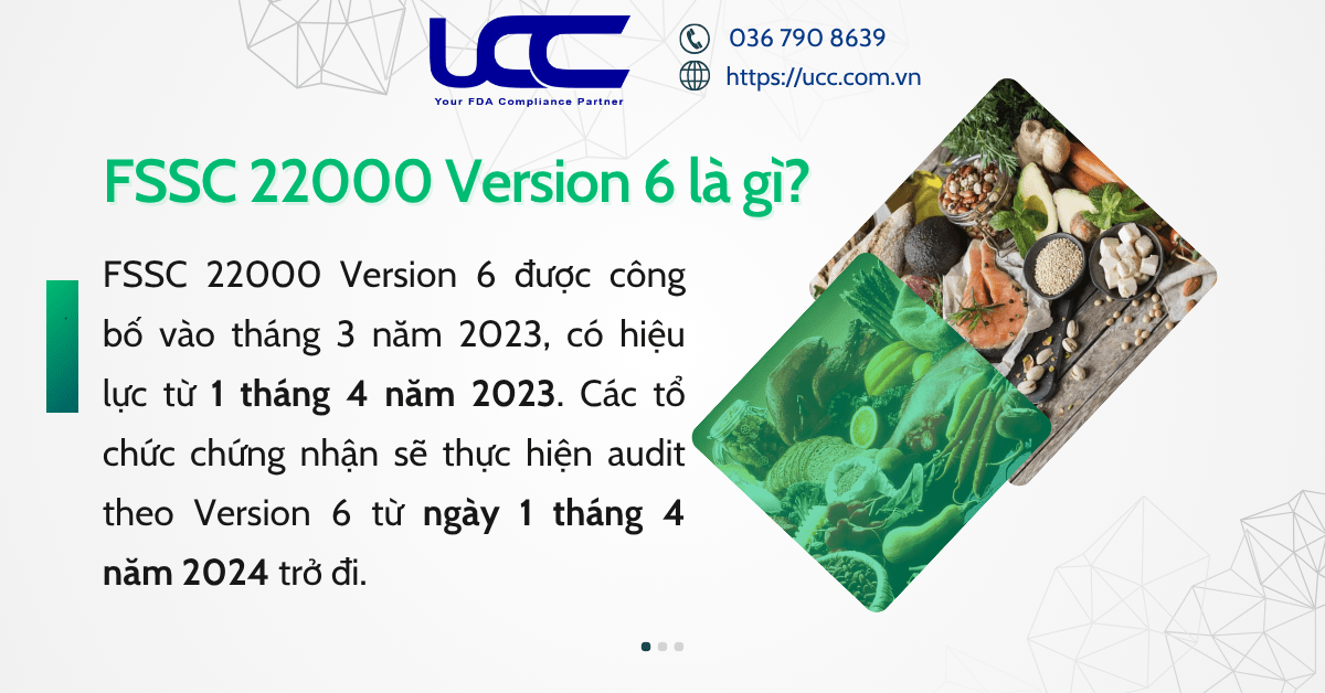 Thông tin về FSSC 22000 Version 6