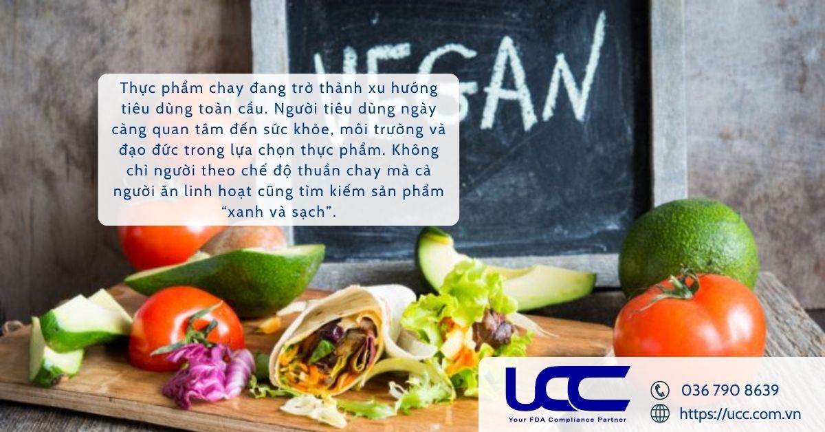 Thực phẩm chay đang trở thành xu hướng tiêu dùng toàn cầu