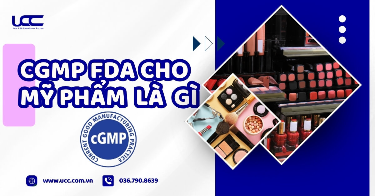 cGMP cho mỹ phẩm là gì?