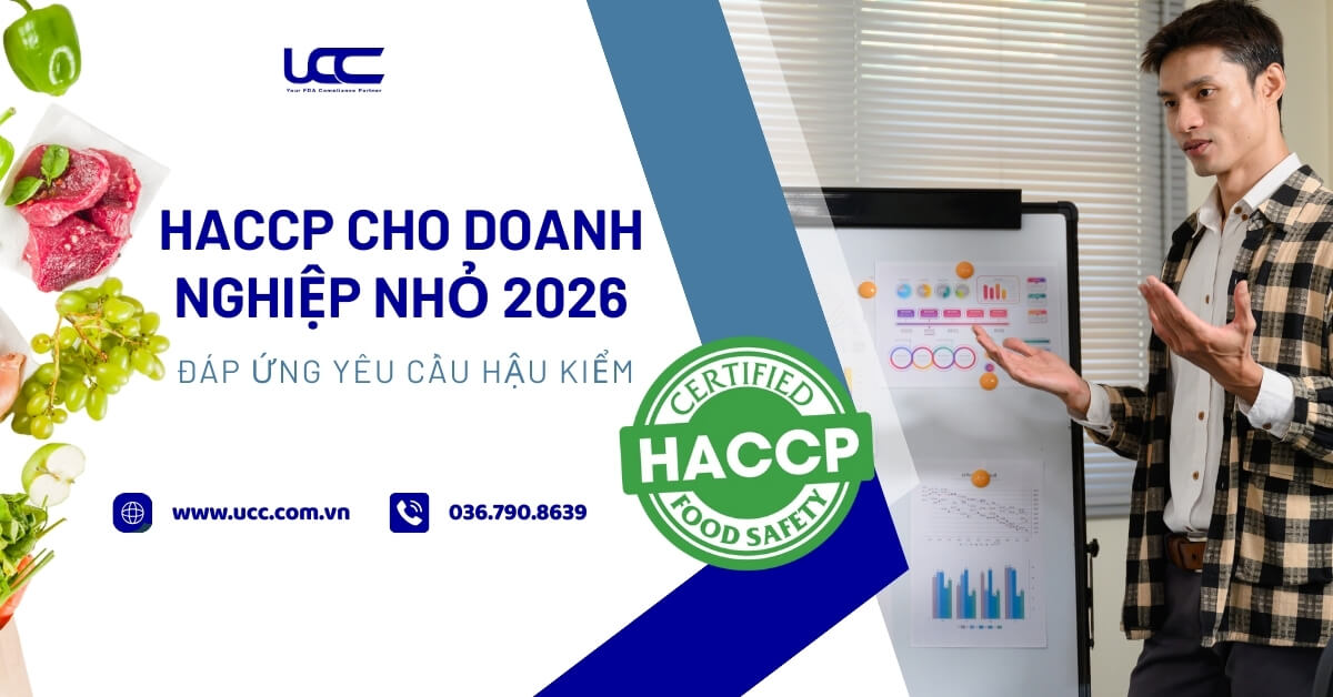 HACCP cho doanh nghiệp nhỏ 2026 – Đáp ứng yêu cầu hậu kiểm