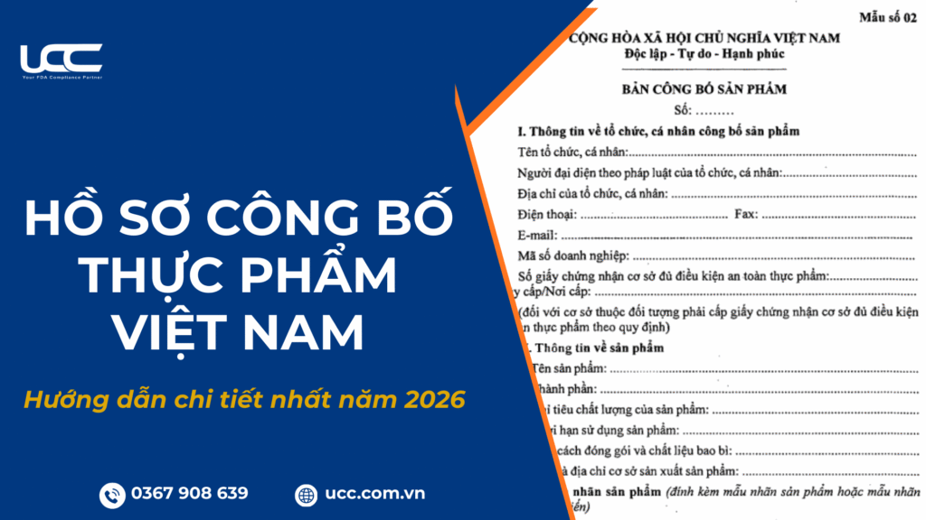 Hồ sơ công bố thực phẩm Việt Nam