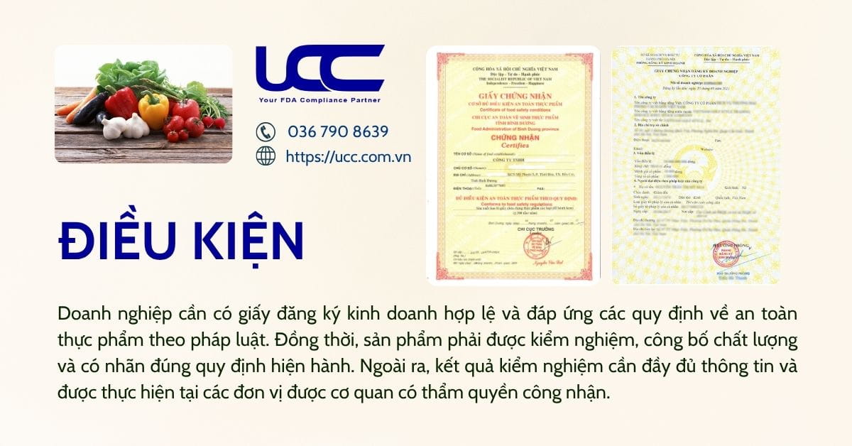 Điều kiện để được cấp Health Certificate