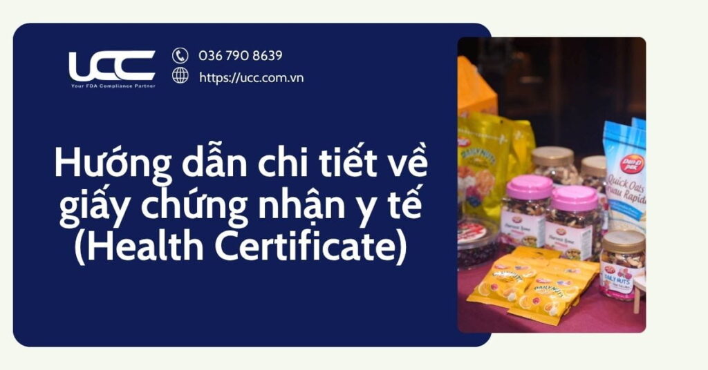 Hướng dẫn chi tiết về giấy chứng nhận y tế (Health Certificate)