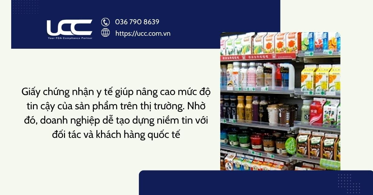 Vai trò quan trọng của chứng nhận y tế