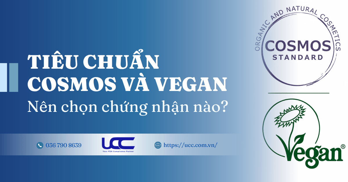 Tiêu chuẩn Cosmos và Vegan: Nên chọn chứng nhận nào?