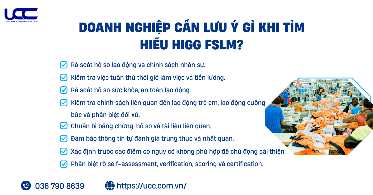 Lưu ý khi tìm hiểu HIGG FSLM